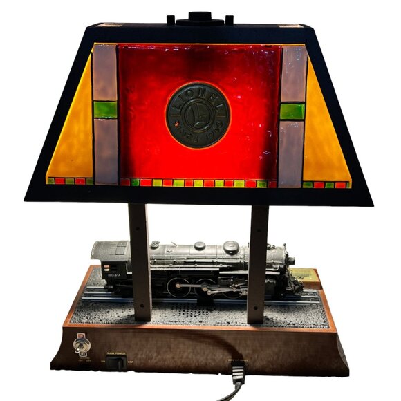 Lionel Train Animated Hudson 700E Locomotive Table Lamp Lights Motion Sound - Picture 5 of 6